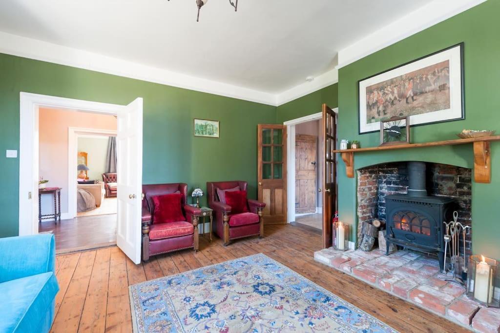 Firs Sleeps 15 Stunning Country House With Hot Tub Sudbourne Dış mekan fotoğraf